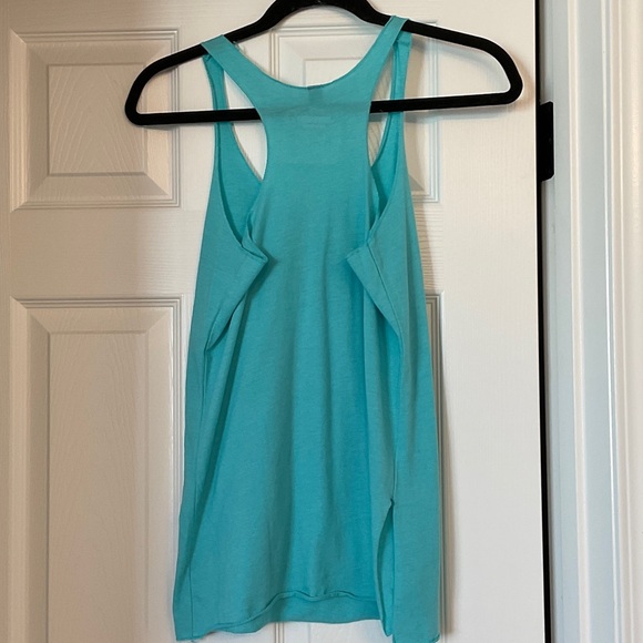 Next Level Apparel Turquoise Avocado Racerback Muscle Tee - Picture 2 of 4